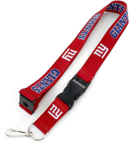 NEW YORK GIANTS (RED) TEAM LANYARD
