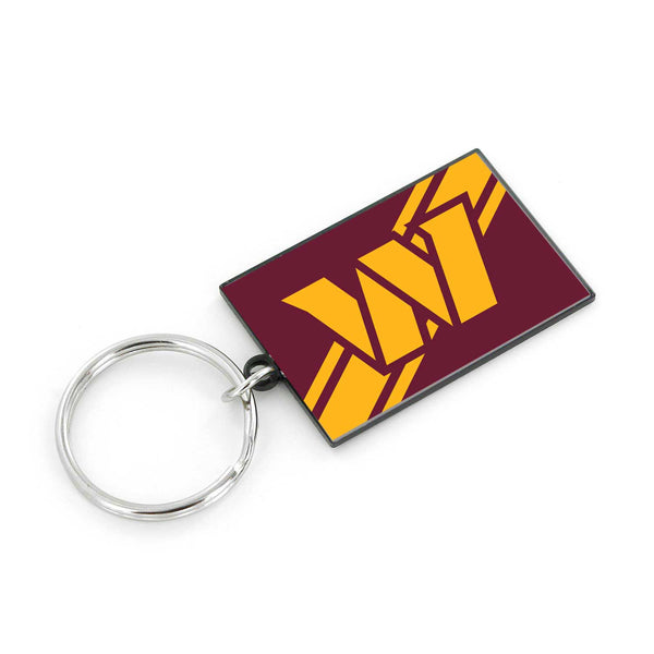 WASHINGTON COMMANDERS STRIPED KEYCHAIN