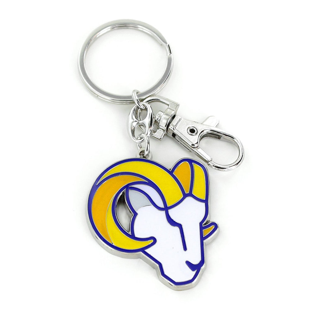 WHOLESALE LOS ANGELES RAMS TEAM LOGO HEAVYWEIGHT KEYCHAIN