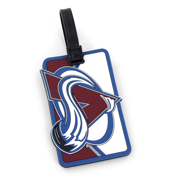 WHOLESALE COLORADO AVALANCHE SOFT BAG TAG