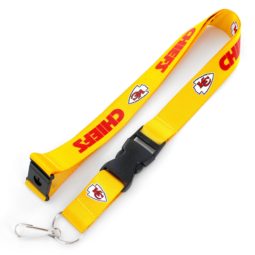 KANSAS CITY CHIEFS (YELLOW) TEAM LANYARD