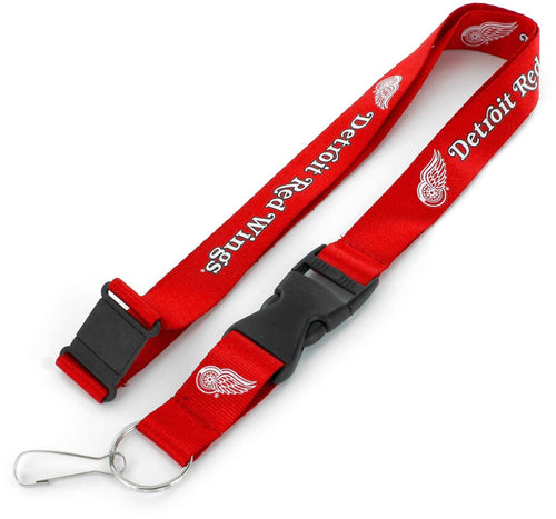 WHOLESALE DETROIT RED WINGS (RED) TEAM LANYARD
