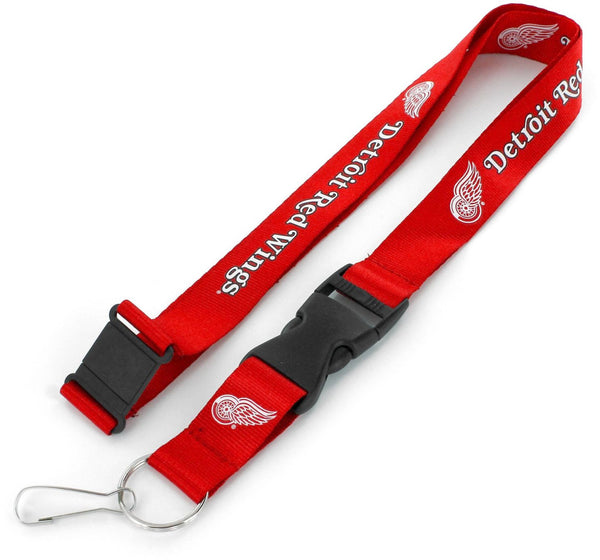 WHOLESALE DETROIT RED WINGS (RED) TEAM LANYARD