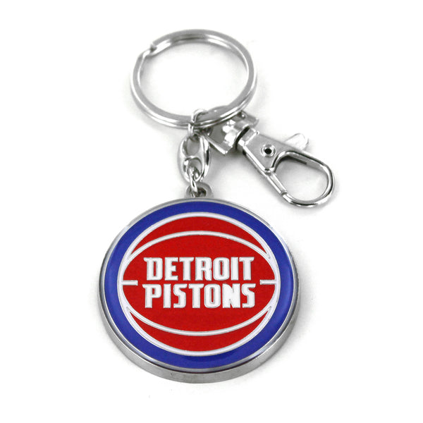WHOLESALE DETROIT PISTONS TEAM LOGO HEAVYWEIGHT KEYCHAIN