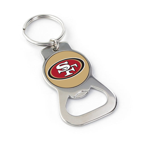 WHOLESALE SAN FRANCISCO 49ERS BOTTLE OPENER KEYCHAIN
