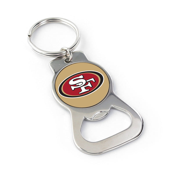 WHOLESALE SAN FRANCISCO 49ERS BOTTLE OPENER KEYCHAIN