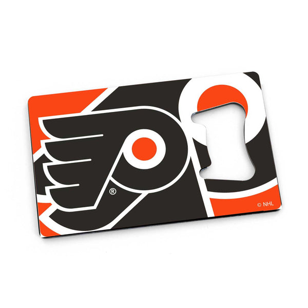 WHOLESALE PHILADELPHIA FLYERS CREDIT CARD BOTTLE OPENER MAGNET