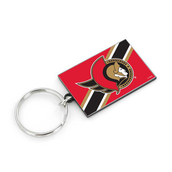 WHOLESALE OTTAWA SENATORS STRIPED KEYCHAIN