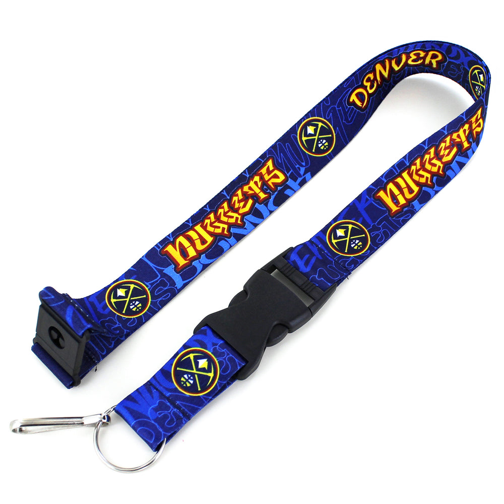 DENVER NUGGETS GRAFFITI LANYARD