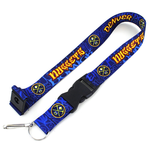 DENVER NUGGETS GRAFFITI LANYARD