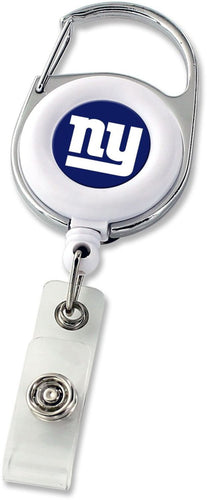 WHOLESALE NEW YORK GIANTS DELUXE CLIP BADGE REEL