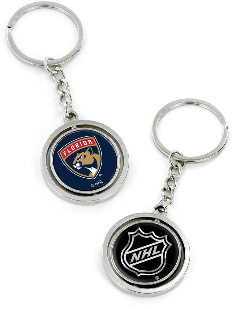 WHOLESALE FLORIDA PANTHERS SPINNING KEYCHAIN