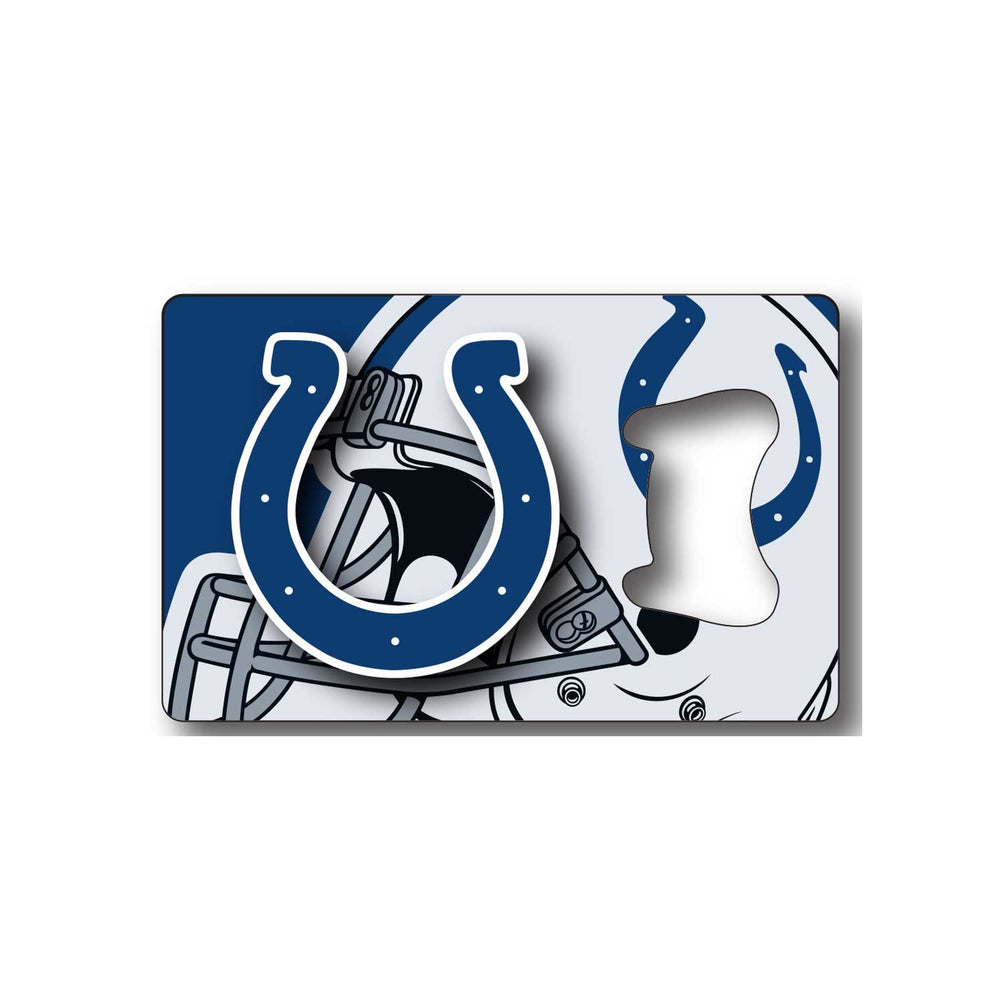 WHOLESALE INDIANAPOLIS COLTS CREDIT CARD BOTTLE OPENER MAGNET