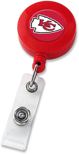 WHOLESALE KANSAS CITY CHIEFS (RED) BADGE REEL