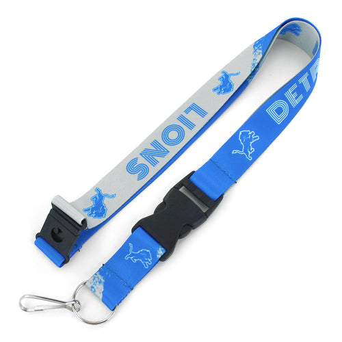 WHOLESALE DETROIT LIONS CROSSFADE LANYARD