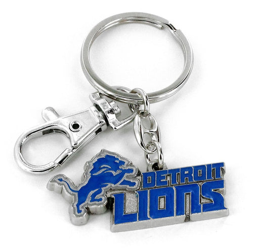 WHOLESALE DETROIT LIONS TEAM LOGO HEAVYWEIGHT KEYCHAIN