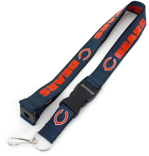 WHOLESALE CHICAGO BEARS (BLUE) TEAM LANYARD
