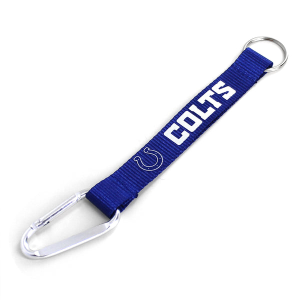 WHOLESALE INDIANAPOLIS COLTS (BLUE) CARABINER LANYARD KEYCHAIN