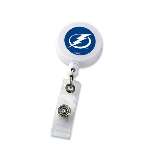 WHOLESALE TAMPA BAY LIGHTNING (WHITE) BADGE REEL (NE)