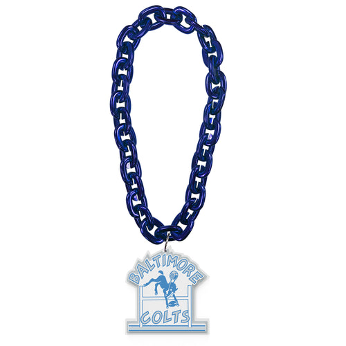 WHOLESALE INDIANAPOLIS COLTS (BLUE) "BALT" THROWBACK FAN CHAIN