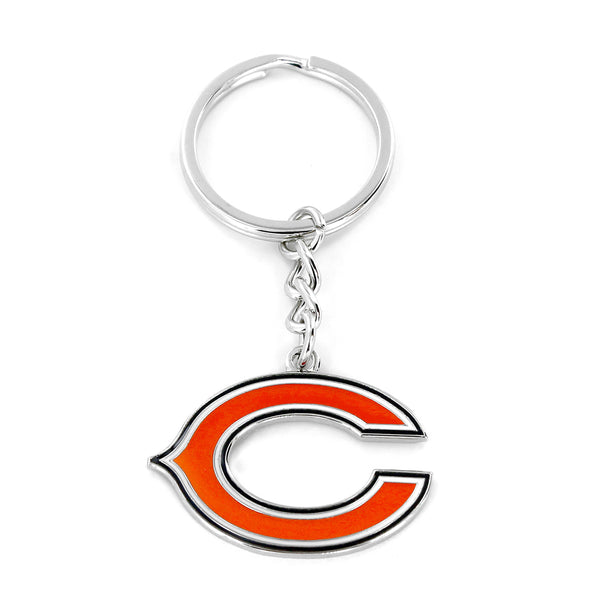 WHOLESALE CHICAGO BEARS LOGO KEYCHAIN