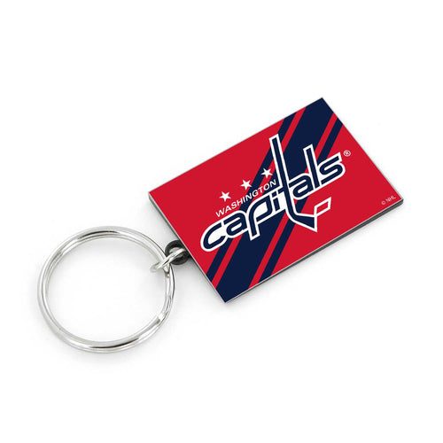 WHOLESALE WASHINGTON CAPITALS STRIPED KEYCHAIN