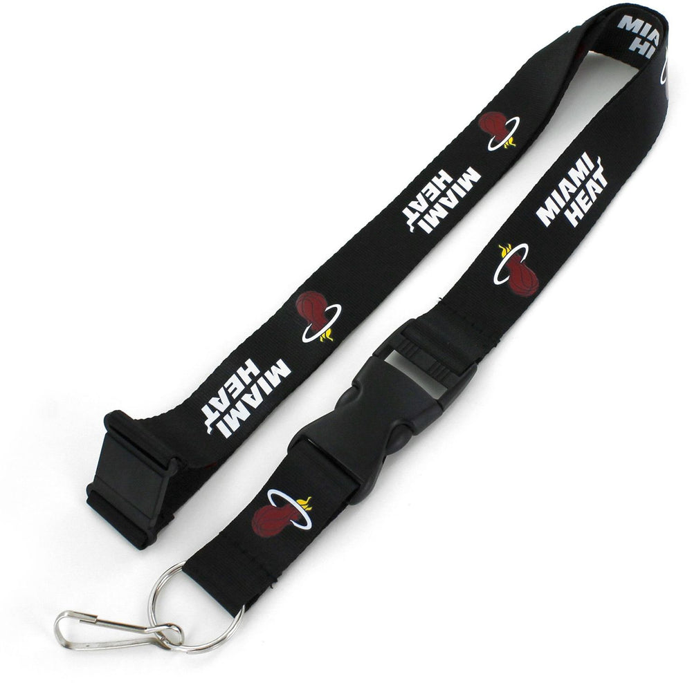 WHOLESALE MIAMI HEAT (BLACK) TEAM LANYARD
