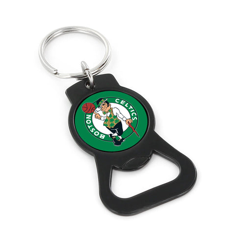 WHOLESALE BOSTON CELTICS (BLACK) BOTTLE OPENER KEYCHAIN