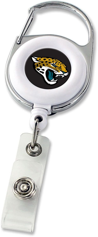 WHOLESALE JACKSONVILLE JAGUARS DELUXE CLIP BADGE REEL