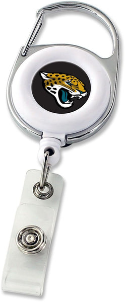 WHOLESALE JACKSONVILLE JAGUARS DELUXE CLIP BADGE REEL