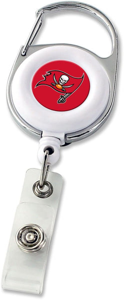 WHOLESALE TAMPA BAY BUCCANEERS DELUXE CLIP BADGE REEL