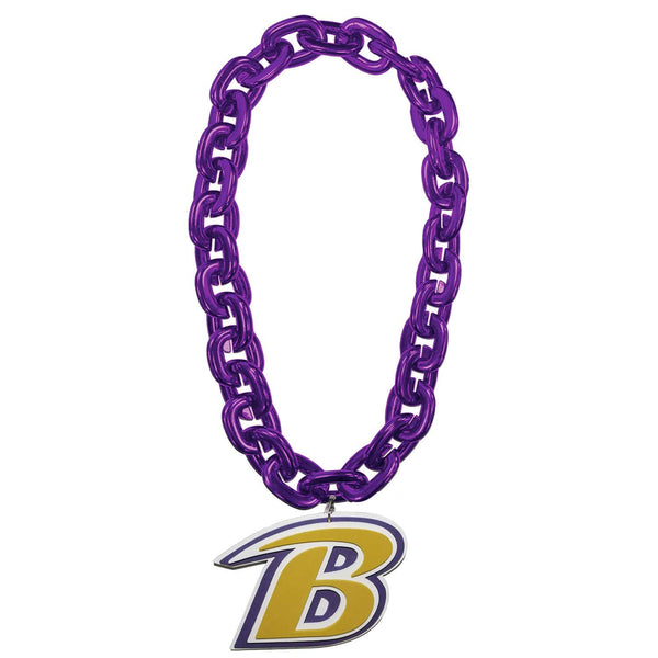 BALTIMORE RAVENS B LOGO (PURPLE) FAN CHAIN