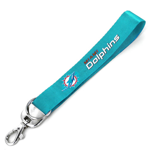 WHOLESALE MIAMI DOLPHINS DELUXE WRISTLET KEYCHAIN