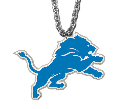 WHOLESALE DETROIT LIONS (SILVER) SUPER FAN CHAIN