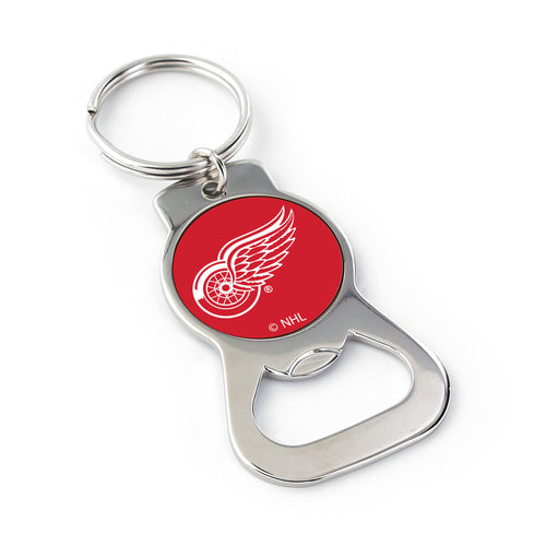 WHOLESALE DETROIT RED WINGS BOTTLE OPENER KEYCHAIN PRIM. LOGO