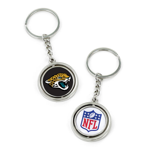 JACKSONVILLE JAGUARS SPINNING KEYCHAIN