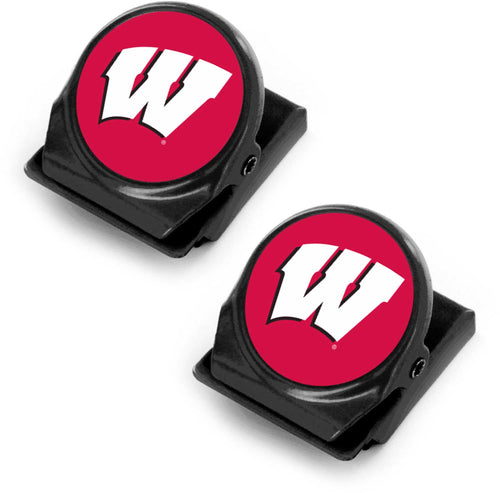 WISCONSIN 2-PK MEMO CLIP MAGNET