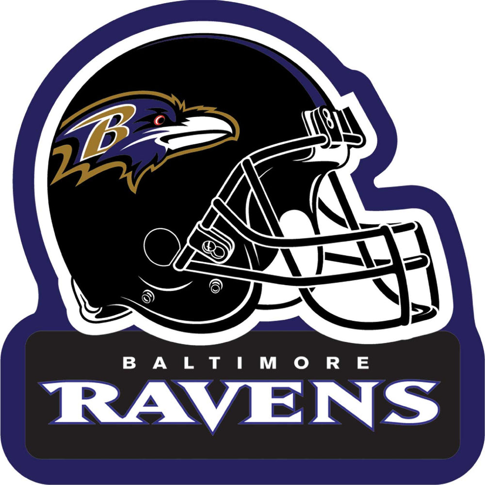 WHOLESALE BALTIMORE RAVENS HELMET WORDMARK MAGNET