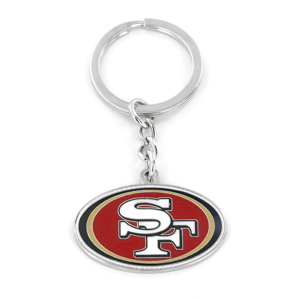 WHOLESALE SAN FRANCISCO 49ERS LOGO KEYCHAIN