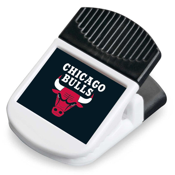 CHICAGO BULLS RECTANGULAR MAGNET CHIP CLIP