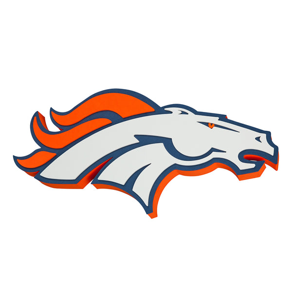 WHOLESALE DENVER BRONCOS TEAM LOGO WALL SIGN