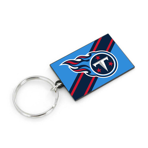 WHOLESALE TENNESSEE TITANS STRIPED KEYCHAIN