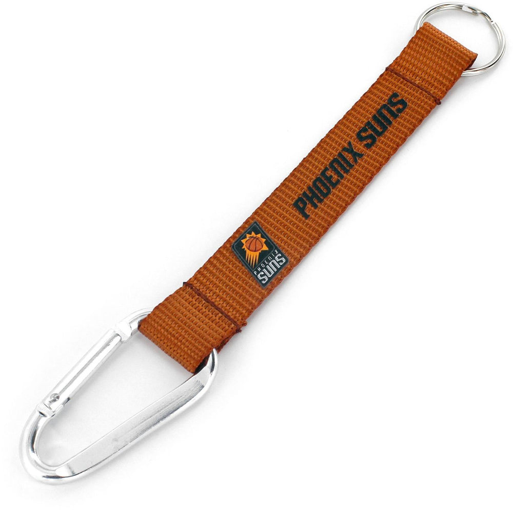 PHOENIX SUNS (ORANGE) CARABINER LANYARD KEYCHAIN