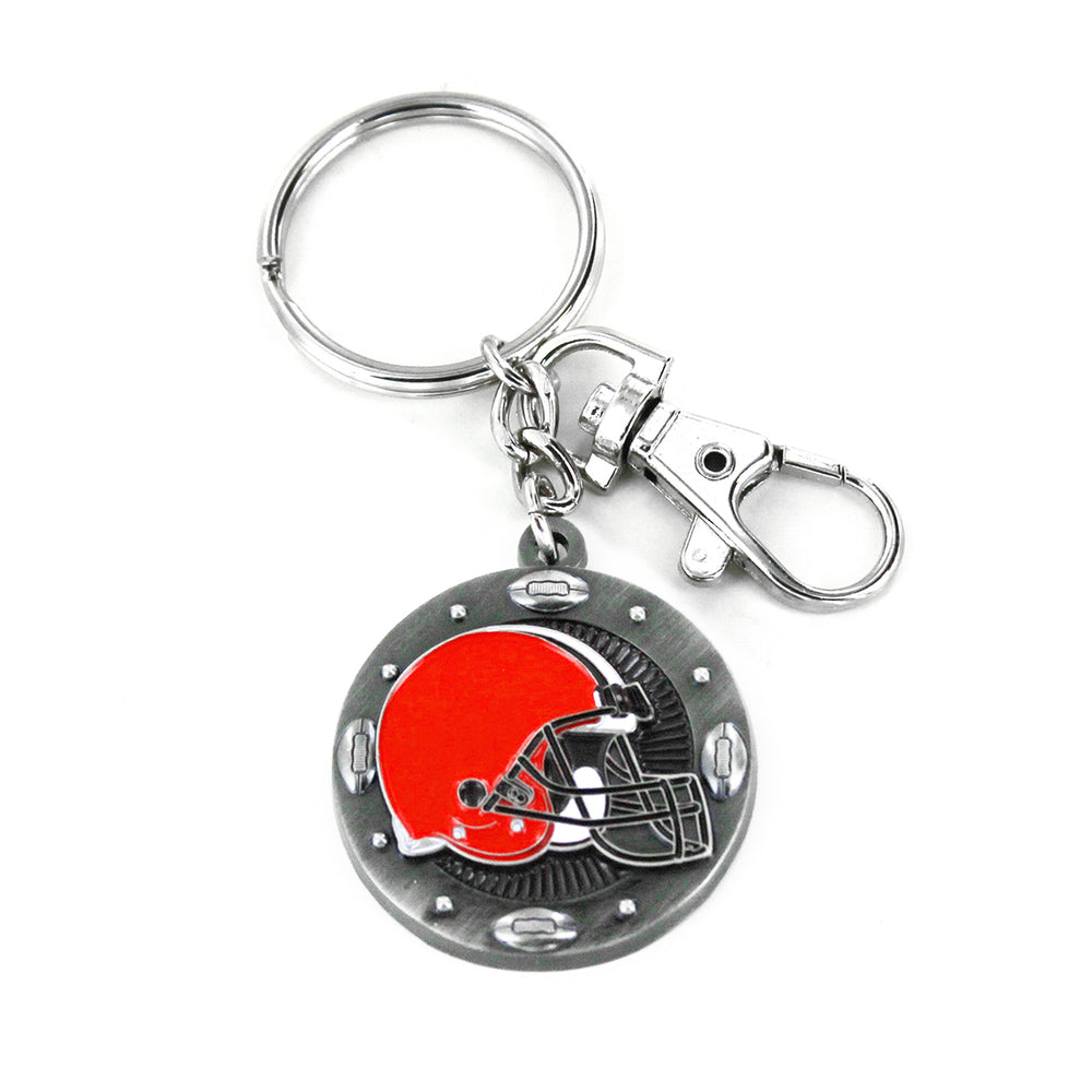 WHOLESALE CLEVELAND BROWNS IMPACT KEYCHAIN