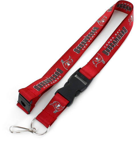 WHOLESALE TAMPA BAY BUCCANEERS (RED) TEAM LANYARD