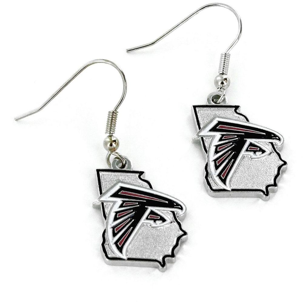 WHOLESALE ATLANTA FALCONS - STATE DESIGN EARRINGS