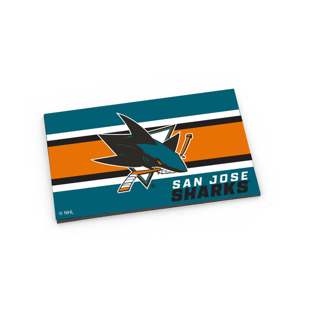 SAN JOSE SHARKS STRIPED MAGNET