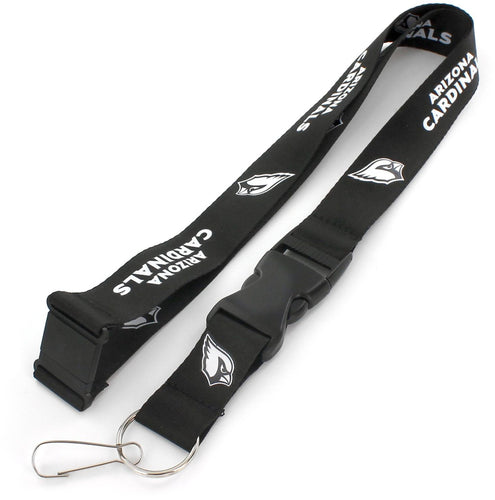 ARIZONA CARDINALS (BLACK & WHITE) TEAM LANYARD