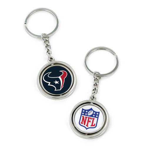 HOUSTON TEXANS SPINNING KEYCHAIN