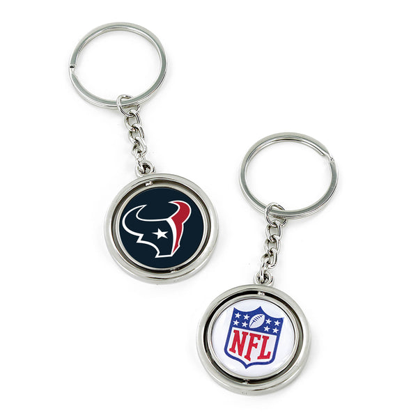 HOUSTON TEXANS SPINNING KEYCHAIN